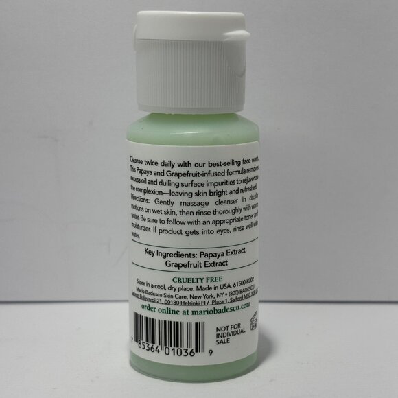Mario Badescu Skin Care Enzyme Cleansing Gel 1fl oz New - Picture 2 of 2
